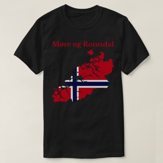 Meer over Romsdal County Noorwegen T-shirt (Design voorkant)