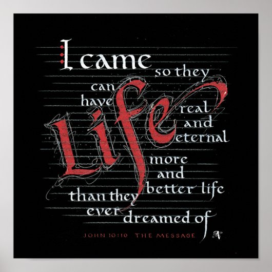 MEER OVERVLOEDIG LEVEN ECHT EN BETER POSTER (Voorkant)