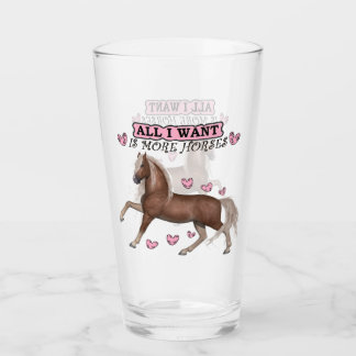 Meer paarden glas