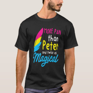 Meer Pan dan Peter Grappige LGBTQ Queer Omnisexual T-shirt