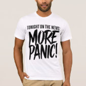Meer Panic Mannen T-shirt (Voorkant)