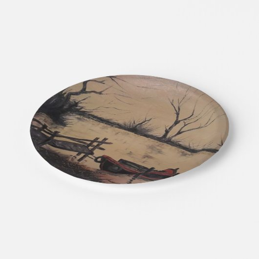 Meer Papieren Bordje (Gekanteld)