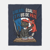 Meer Pâté Fleece Deken (Voorkant)