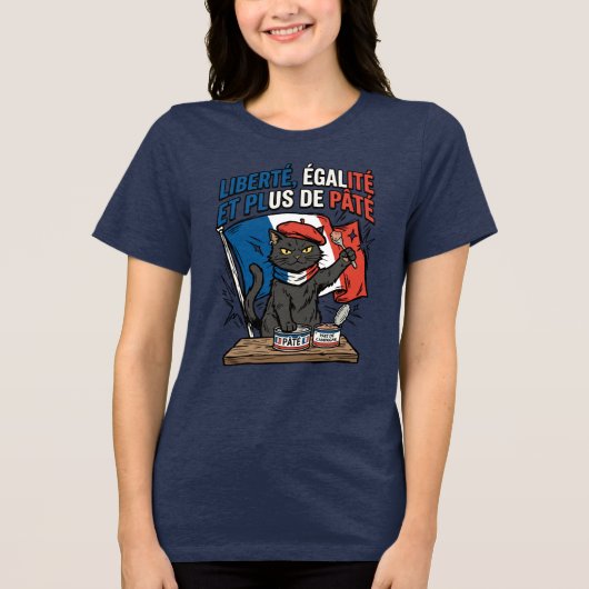 Meer Pâté Tri-Blend Shirt (Voorkant)