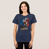Meer Pâté Tri-Blend Shirt (Voorkant volledig)