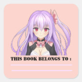 meer personeel vierkante sticker (Voorkant)