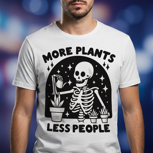 Meer Planten Minder mensen T-shirt