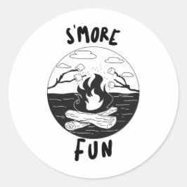 Meer plezier is meer ronde sticker