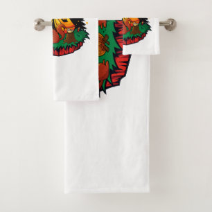 Meer plezier met deze kampeereekhoorn bad handdoek