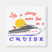 Meer plezier op een cruise magneet (Voorkant)
