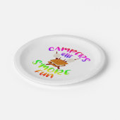 Meer plezier papieren bordje (Gekanteld)