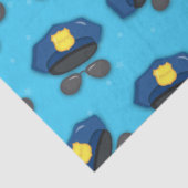 Meer Politie Serie Ontwerp 16 Tissuepapier (Detail)