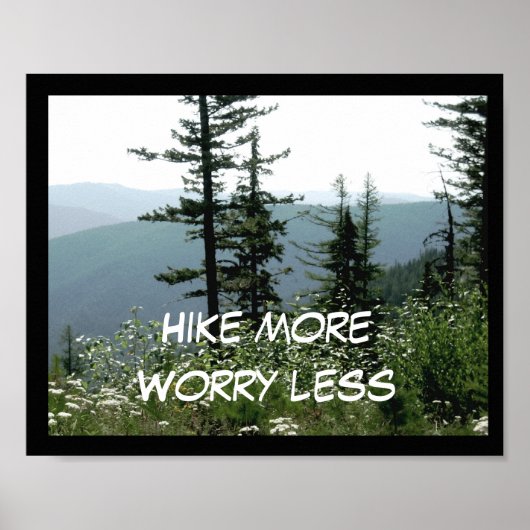 meer poster tekst op bergfoto (Voorkant)