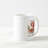 Meer poten, meer problemen Grappige Octopus Strand Koffiemok (Voorkant rechts)