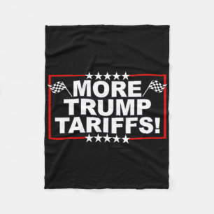Meer President Trump Tarieven! Winnende Amerikaans Fleece Deken