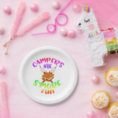 Meer pret papieren bordje (Feest)