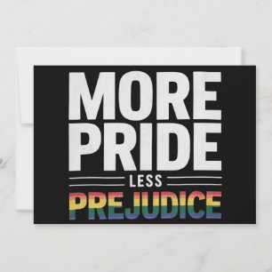 Meer Pride Minder Vooroordelen LGBT Gay Pride Maan Kaart
