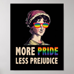 Meer Pride Minder Vooroordelen LGBT Gay Proud Ally Poster