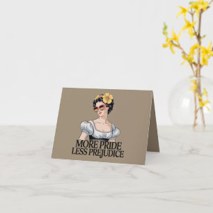 Meer Pride Minder Vooroordelen LGBTQ Trotse Bondge Kaart