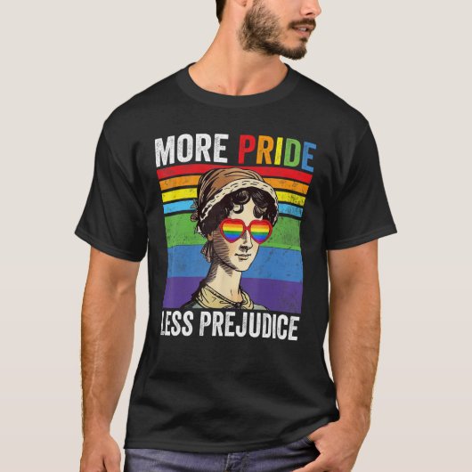 Meer Pride Minder Vooroordelen Pride Maand T-shirt (Voorkant)