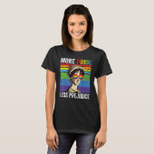 Meer Pride Minder Vooroordelen Pride Maand T-shirt (Voorkant volledig)