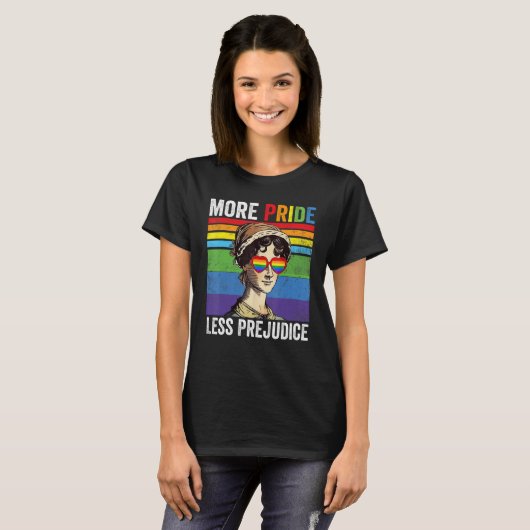 Meer Pride Minder Vooroordelen Pride Maand T-shirt (Voorkant volledig)