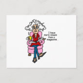 Meer problemen dan een Humor van een magazine Briefkaart (Voorkant)