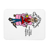 Meer problemen dan een Humor van een magazine Magneet (Horizontaal)