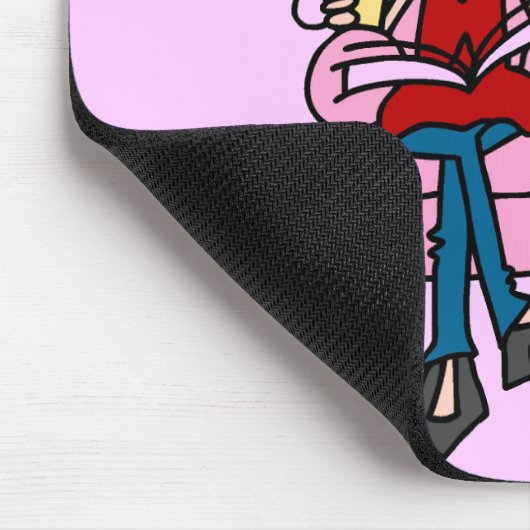 Meer problemen dan een Humor van een magazine Muismat (Hoek)