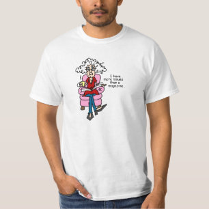 Meer problemen dan een Humor van een magazine T-shirt