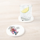 Meer problemen dan een Humor van een magazine Zandsteen Onderzetter (Zijkant)