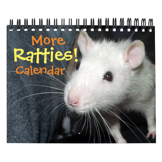 Meer Ratties! (kleine) kalender (Hoes)