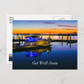 Meer Ray Hubbard Rockwall TX Zonsondergang Betersc Briefkaart (Voorkant / Achterkant)