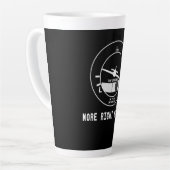 Meer rechtervleugelvlieger Cfi-instructeur Pilot-C Latte Mok (Linkerhoek)