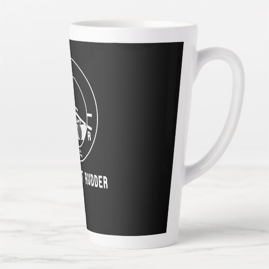 Meer rechtervleugelvlieger Cfi-instructeur Pilot-C Latte Mok (Rechts)