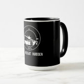 Meer rechtervleugelvlieger Cfi-instructeur Pilot-C Mok (Voorkant rechts)