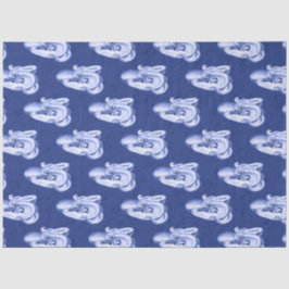 Meer Red en Navy Nautical Series Design 10 Tissuepapier