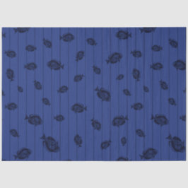 Meer Red en Navy Nautical Series Design 13 Tissuepapier