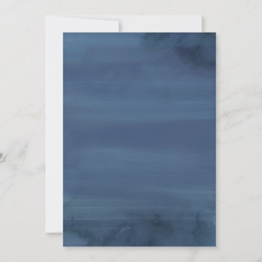 Meer reflecties | Verzekeringspartij Dusty Blue Sw Kaart (Achterkant)