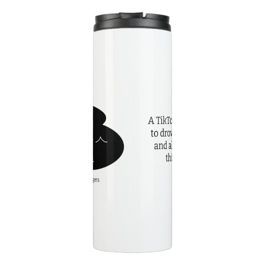 Meer reismoug thermosbeker (Achterkant)