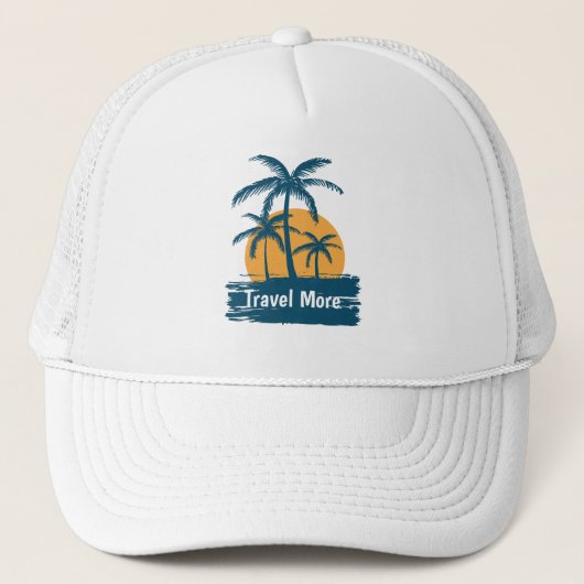 Meer reizen trucker pet (Voorkant)