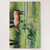 Meer ride - minder zorgelijk - paarse schaal - 20x legpuzzel (Verticaal)