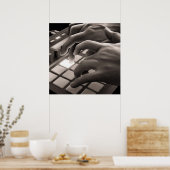 Meer ritme poster (Keuken)