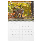 Meer rode vossen in de herfstkalender kalender (Mar 2026)