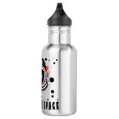 Meer ruimte nodig – Astronaut waterfles (Rechts)