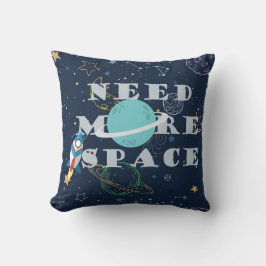 Meer ruimte nodig Funny Galaxy Planeten & Sterren  Kussen