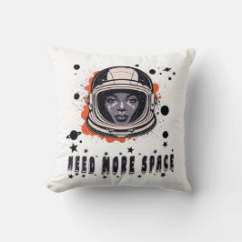 Meer Ruimte Nodig – Kussensloop met Astronaut Kussen
