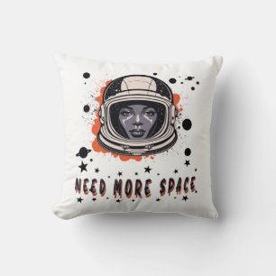 Meer Ruimte Nodig – Kussensloop met Astronaut Kussen