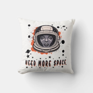 Meer Ruimte Nodig – Kussensloop met Astronaut Kussen