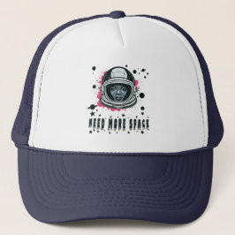 Meer ruimte nodig Truckerhoed – Cosmic Casual Stij Trucker Pet